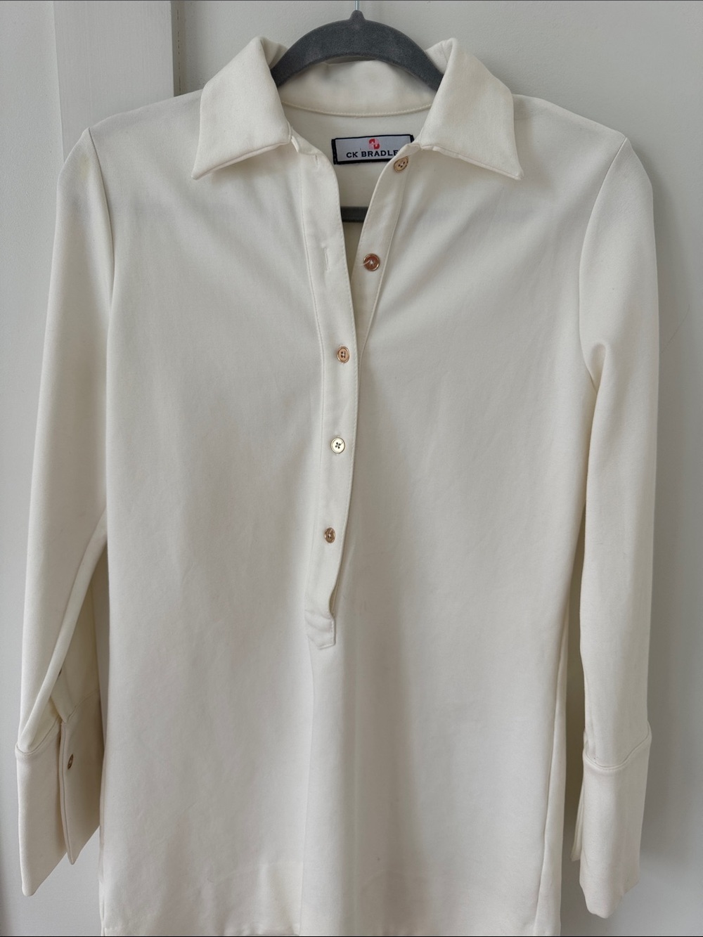 Tuckernuck CK Bradley IVY TUNIC - WHITE PONTE Size M - Picture 4 of 10